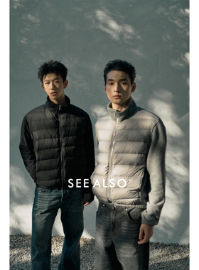 SEE ALSO『年度巨夯』90白鹅排骨羽绒服拼接针织美丽奴羊毛袖外套