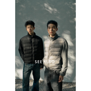 90白鹅排骨羽绒服拼接针织美丽奴羊毛袖 年度巨夯 外套 ALSO SEE