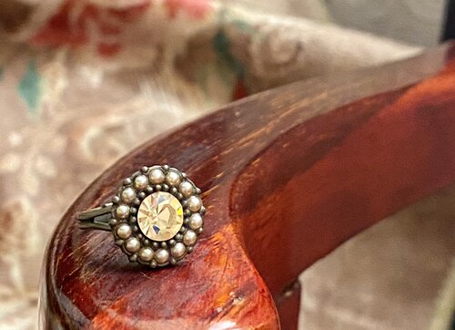 以色列 米哈奈格林 Michal Negrin 宫廷风 戒指 指圈大小可调节