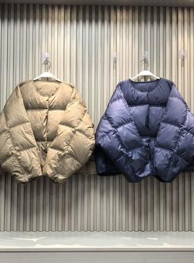 MONA 90白鸭绒 时尚设计感短款羽绒服女小个子 2024冬季新款