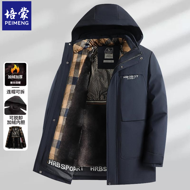 爸爸秋冬装中老年人棉衣加厚