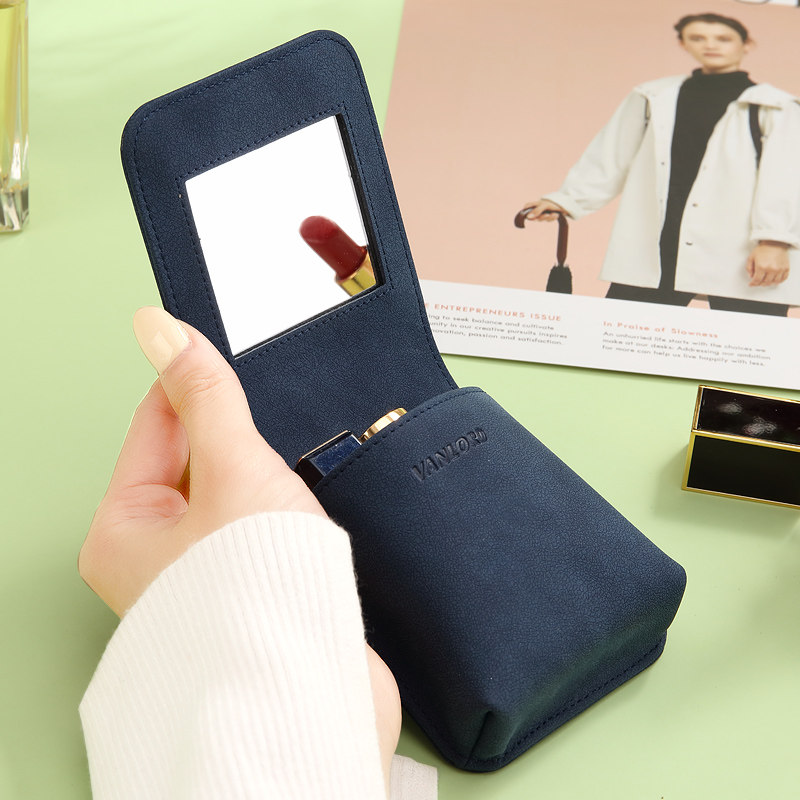 口紅包迷妳簡約便攜隨身帶鏡子小號化妝包韓國可愛旅行唇膏收納包在類目 箱包皮具/熱銷女包/男包, 女士包袋中 - 來自Buy2taobao.com提供專業的淘寶代購服務