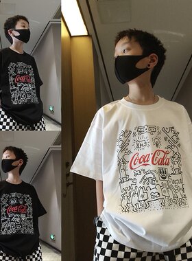 男童短袖T恤儿童卡通动漫上衣
