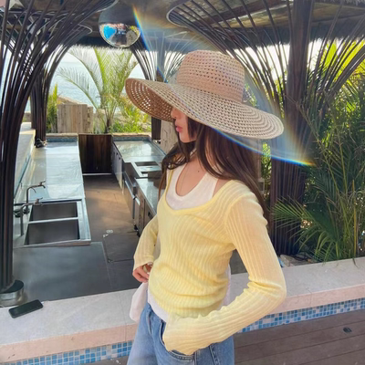 FIFTEEN 26年春纯欲挂脖领修身假两件针织衫显瘦气质上衣98078