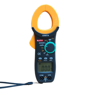 南京天宇TY3266TD数字高精度钳形电流表自动量程电容频率温度钳表