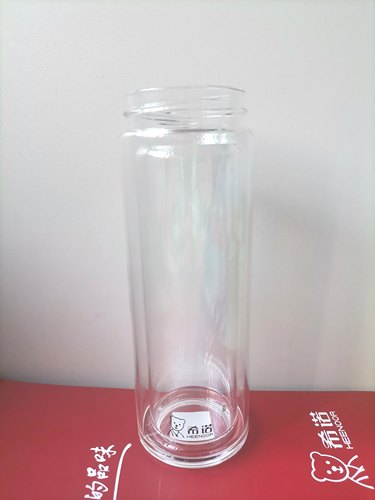 希诺双层玻璃杯杯体 不带盖子和滤网 型号XN-6616 6617 7072 6712