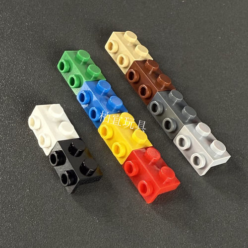 国产颗粒积木零散直角托架壁板