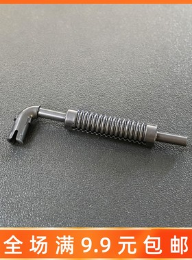 小颗粒积木兼容乐高40620配件14682零件摩托车船带栓排气管筒烟囱