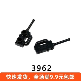 兼容乐高小颗粒积木人仔配件 3962零件 军事特警对讲机 手持电话
