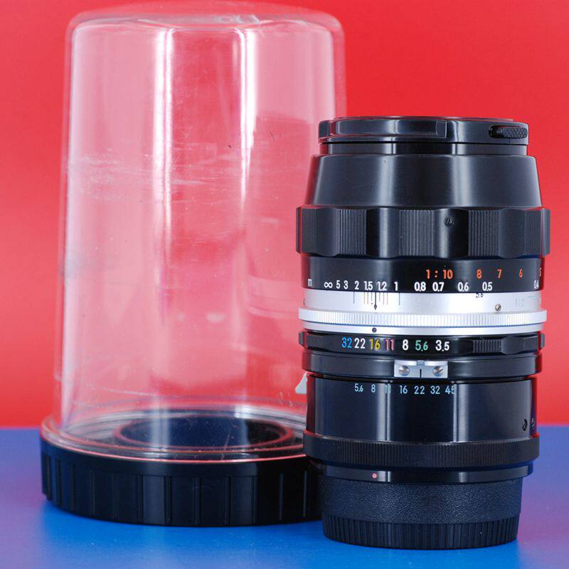 Nikon尼康手动微距镜头AUTO  55/3.5昆虫珠宝全幅带近摄接环
