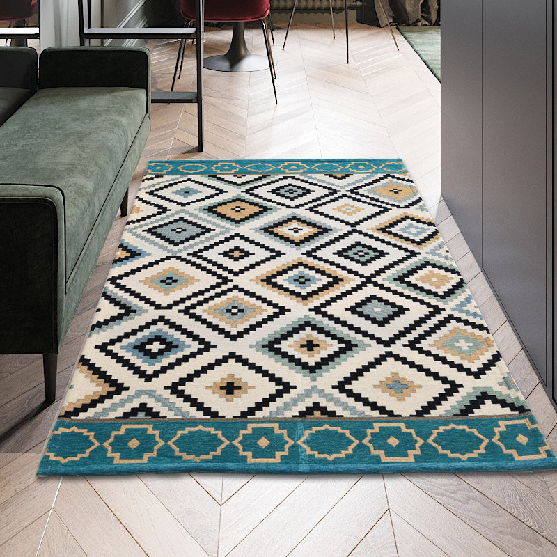 入户地垫进门垫换鞋毯复古美式客厅地毯卧室床边毯卫生间吸水地垫,居家布艺,家用脚垫,淘宝优惠券,粉丝福利购,淘宝优惠卷