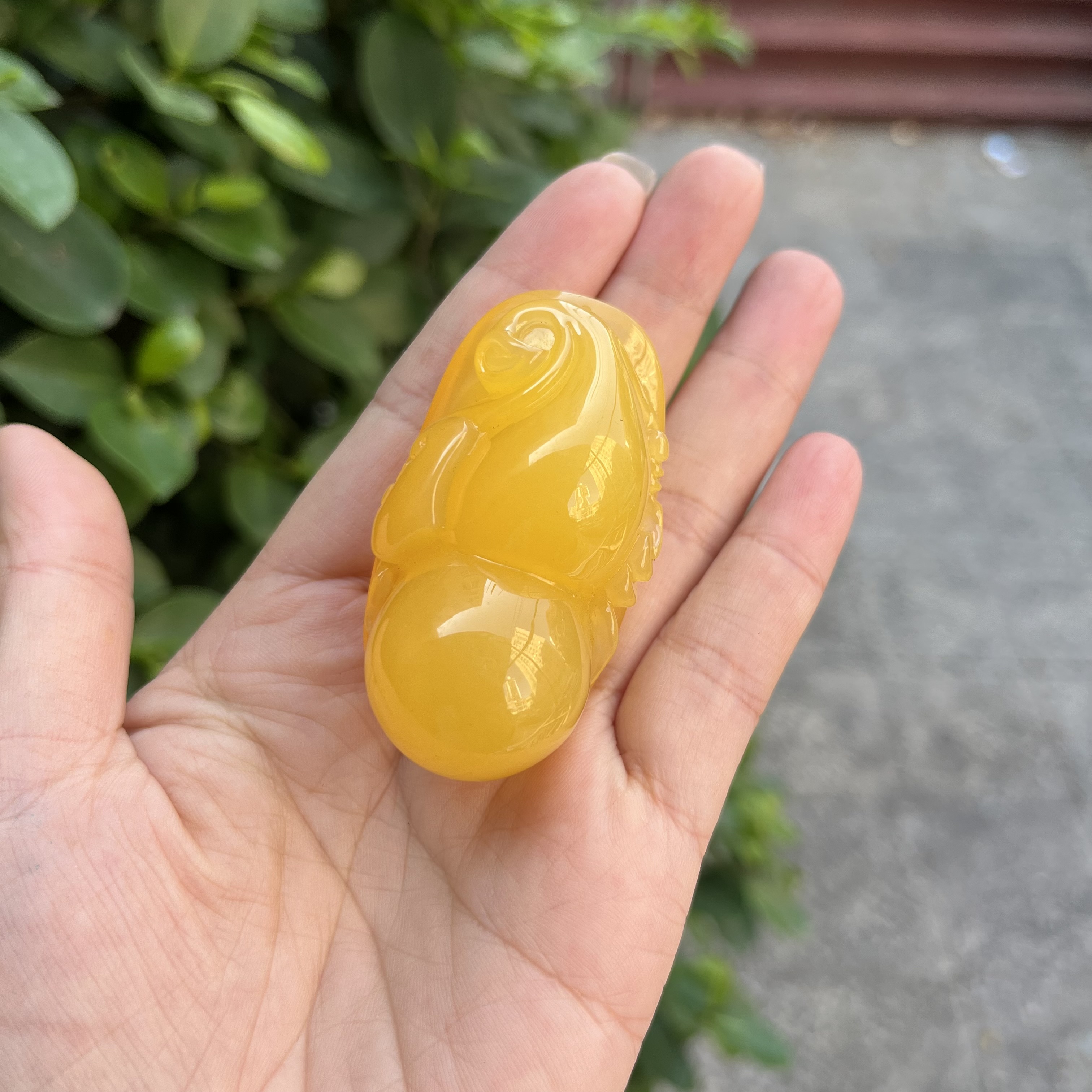 天然蜜蜡手把件葫芦摆件挂件男女款毛衣链子DIY配饰配件吊坠饰品