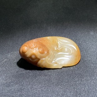 金玉满堂/年年有余/籽料黄沁白玉/苏工私人订制来料加工精品挂件