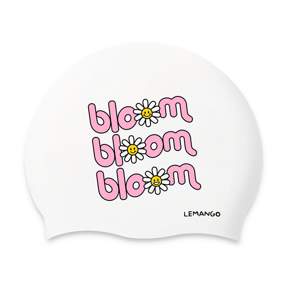 韩国Lemango2025夏新印花泳帽