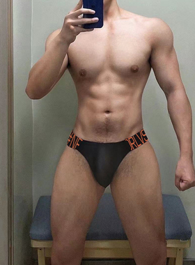 ORLVS买家秀真人实拍图男士三角内裤顾客反馈实拍内裤图纯棉坑布