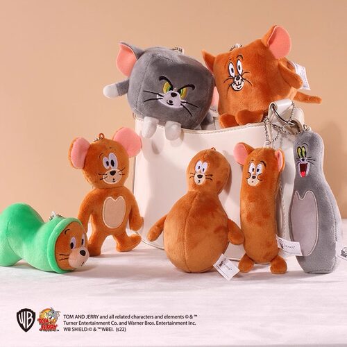 猫和老鼠搞怪汤姆玩偶书包挂饰