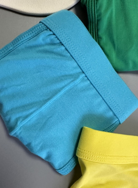 【3条】莫代尔男士简约纯色内裤时尚舒适纯棉品质性感内裤纯棉