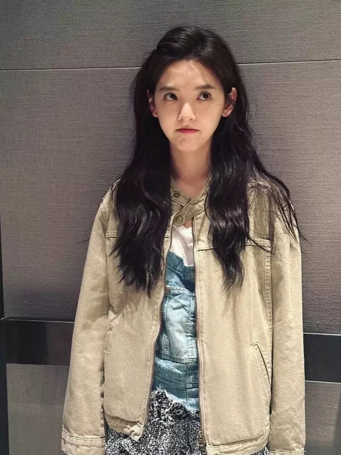 Suhoo韩国baby酱同款工装风拉链夹克牛仔外套女款韩章若楠难哄