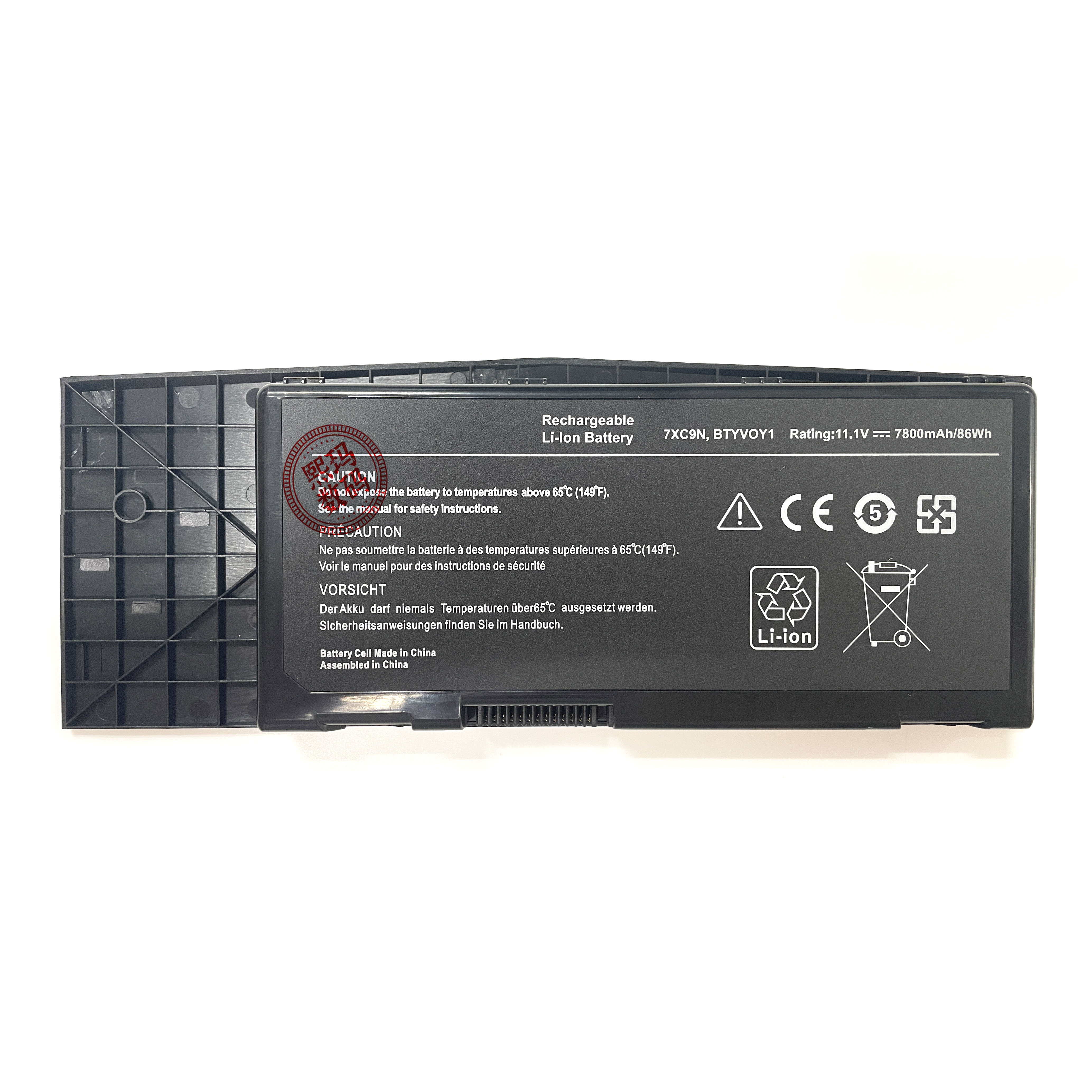 适用于戴尔 外星人 Alienware M17X R3 R4 BTYVOY1笔记本电池