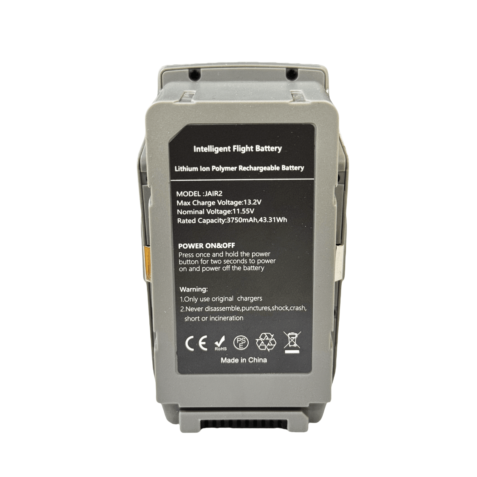 适用于大疆御air2/air2s无人机新电池Mavic AIR2/AIR2S 3750mah