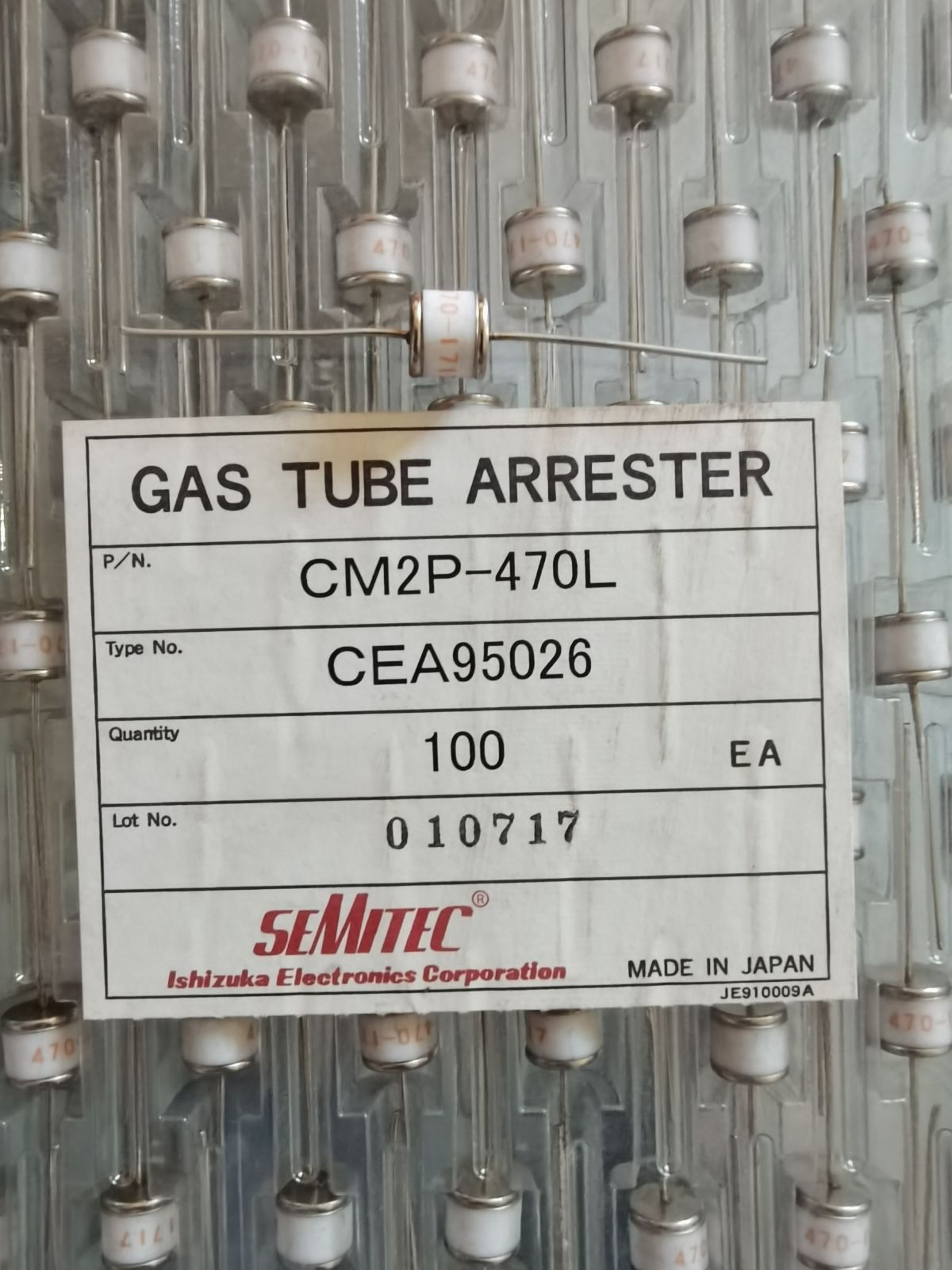 CM2P-470L气体放电管SEMITEC进口