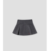 SD2230 学院风高比例羊毛呢A字高腰半身裙 FOREVERCAN 格雷女高