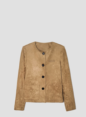 FOREVERCAN“曼城往事”m!u24S复古感短款夹克外套 SC20849