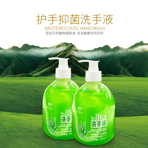 500ml抑菌套装卫生间湿润洗手液