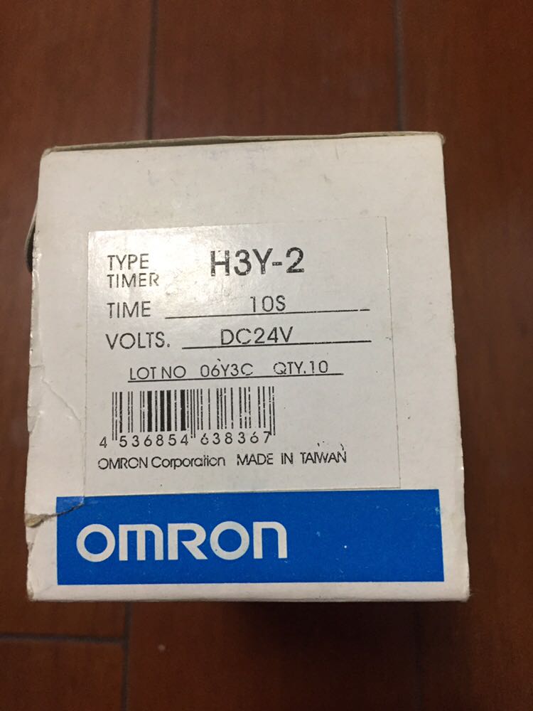全新原装进口OMRON欧姆龙时间继电器H3Y-2  DC24V