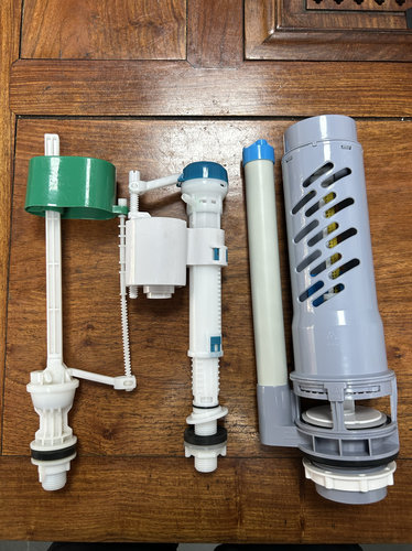 欧吉美 进水阀浮球上水器厕所抽水蹲便配件座便器水件 排水阀按钮