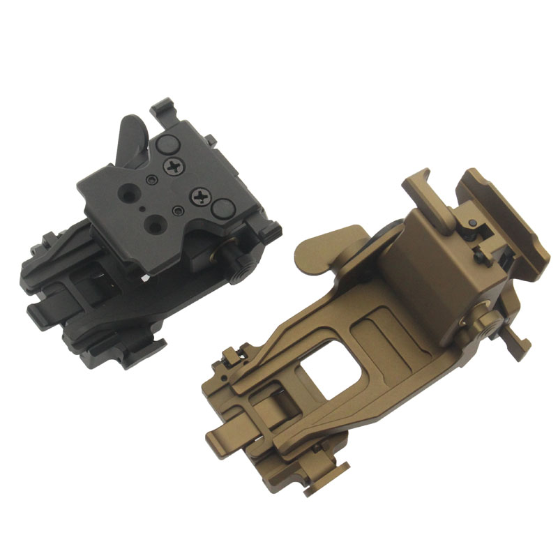 头盔夜视仪支架翻斗车适用PVS 14 等 CADEX NVG 头盔支架标准接口