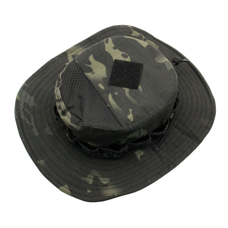 2023新版欧版军迷方形帽檐奔尼帽吉利战训帽均码可调透气MCBK迷彩