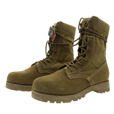 犀兕合甲 夏季靴 三明治碎石大底 夏季版 考度拉面料有V底 狼棕色