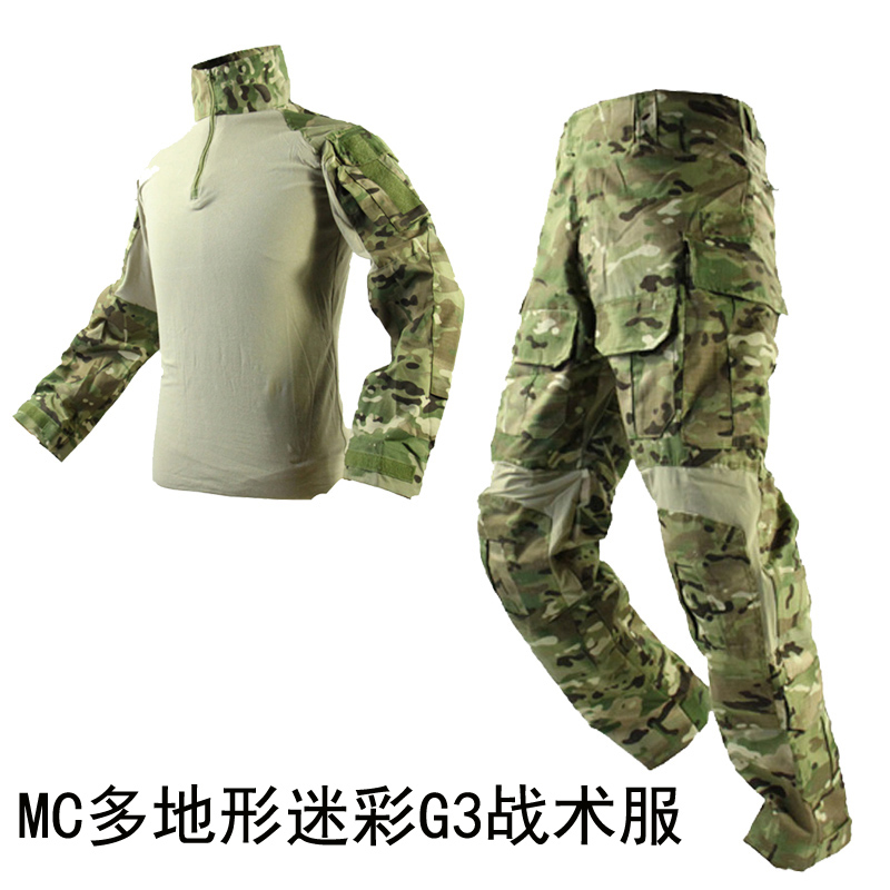 。犀兕合甲 MC多地形CP军迷套服G3蛙服战术套装野战训练服GEN3