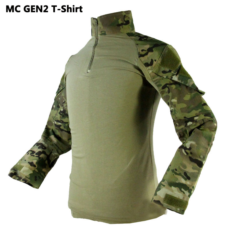 多地形战术T恤速干面料