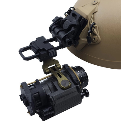 头盔夜视仪支架PVS14 JARM J臂夜视仪弯臂支架硬氧处理CNC加工