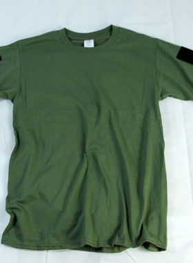 NSWDG军迷户外短袖T恤棉质海豹六队T恤DEVGRU短袖可贴魔术贴