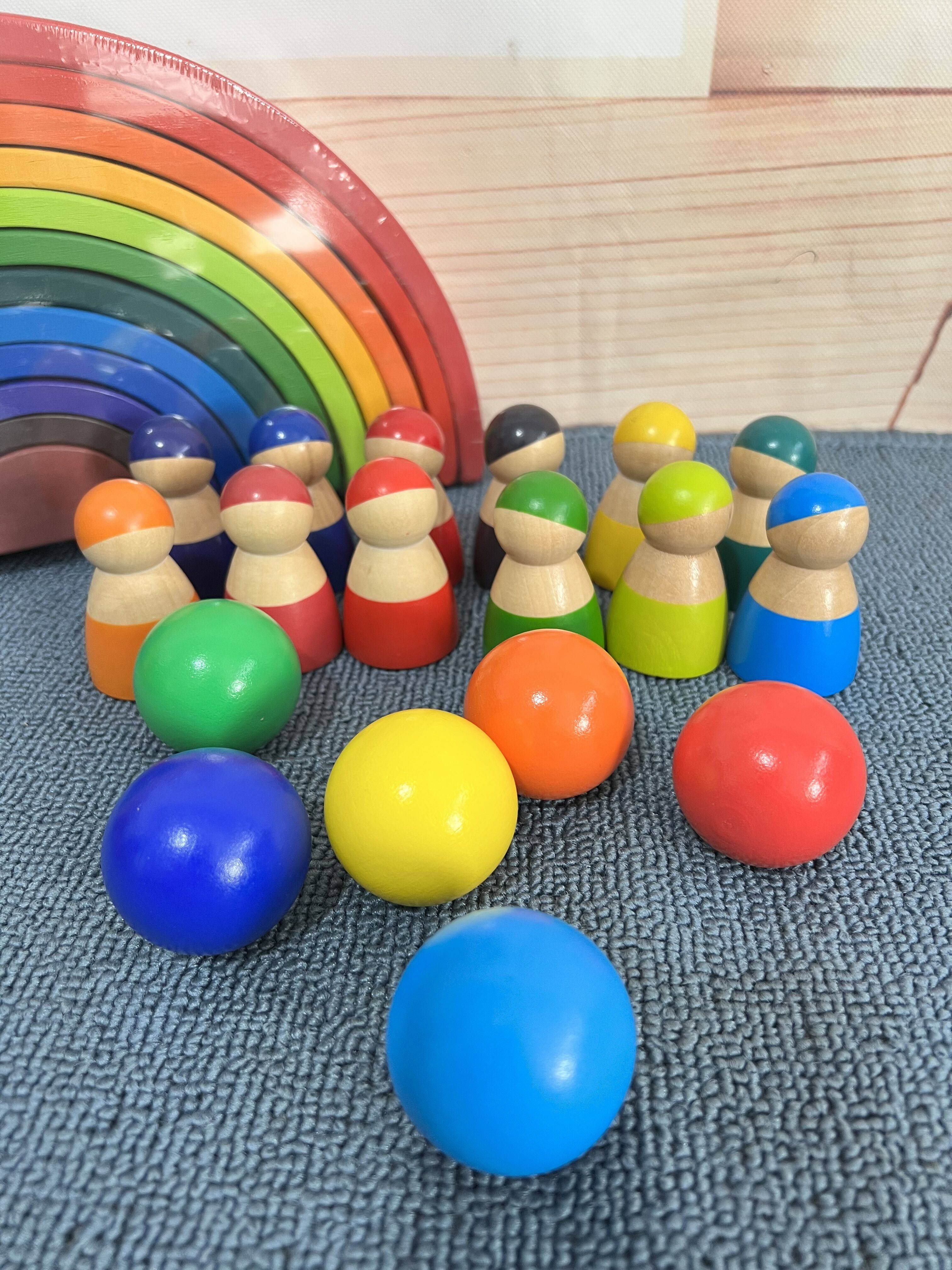 圆球格林彩虹积木祖国版更好玩