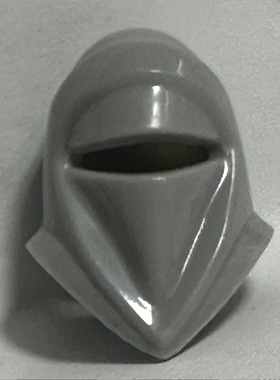 灰色第三方头盔白色星战克隆兵白兵指挥官兵人仔帽配件共和国卫兵