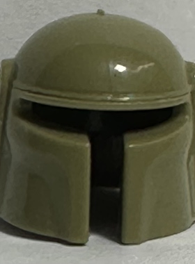 军绿色第三方头盔白色星战克隆兵白兵指挥官兵人仔帽配件赏金猎人