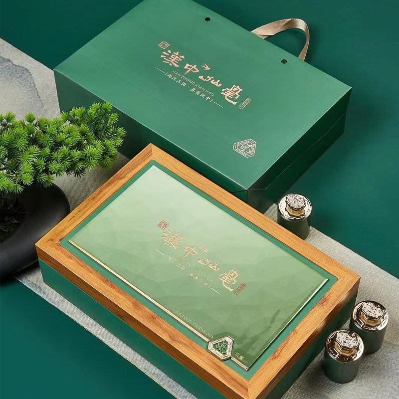 2026春季新茶汉江春汉中仙毫礼盒装春季明前绿茶雀舌小罐茶礼盒装 - 实物图