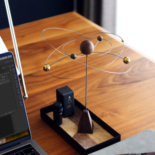 小行星球系动态平衡扩香器精油香薰办公室解压桌面摆件毕业礼物