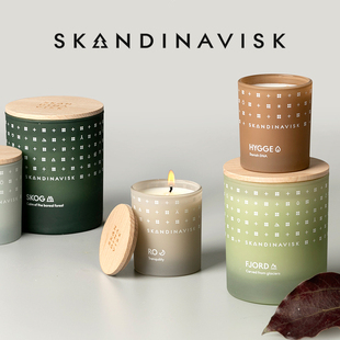 清仓价 Skandinavisk香薰蜡烛北欧skog卧室小众高级浪漫香氛