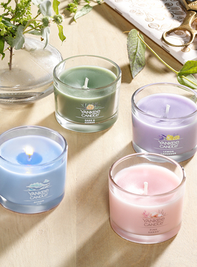 官方授权Yankee Candle美国扬基香薰蜡烛卧室内浪漫香氛女生淡香