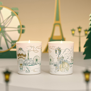 【少量清仓】法国Bougies la francaise BLF小小花园插画香薰蜡烛