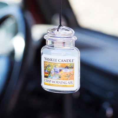 Yankeecandle车用扬基香熏汽车挂饰车载香水植物精油固态香氛挂件 虎窝淘