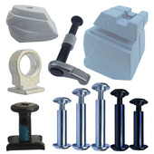 迈古溜冰鞋 器适用于米高轮滑鞋 通用 配件刹车块螺丝穿钉调码 旱冰鞋