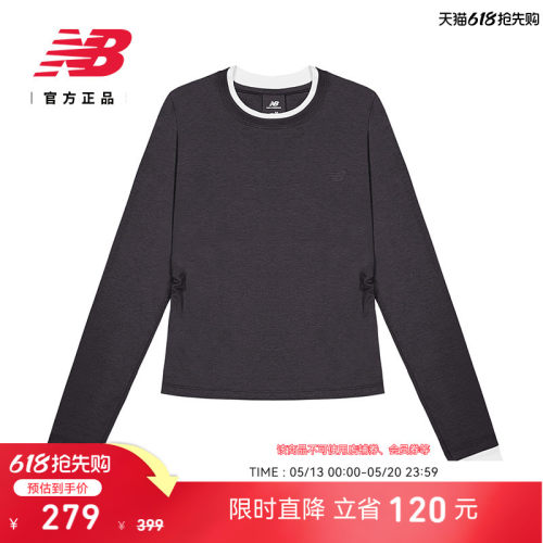 NewBalanceNB休闲圆领长袖T恤