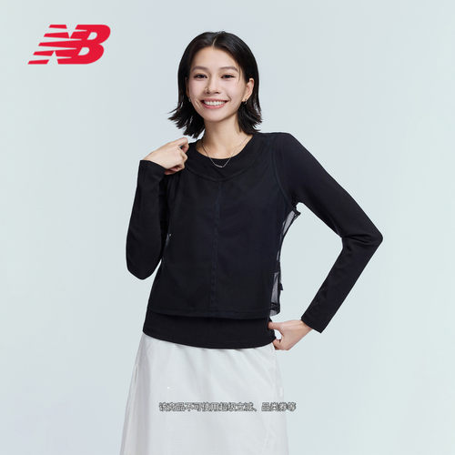 NB官方正品女款运动长袖T恤