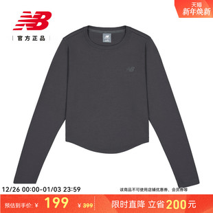 潮流百搭运动休闲长袖 New 女款 NB官方正品 上衣NDF17102 Balance